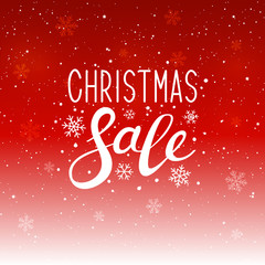 Christmas sale lettering for Your design 