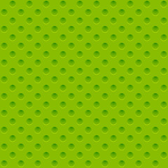 Seamless pattern with green relief ornate