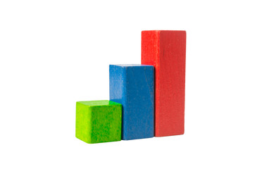 Obraz premium bar graph