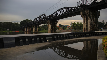 River Kwai Bridge, Kanjanaburi World War 2 historical bridge