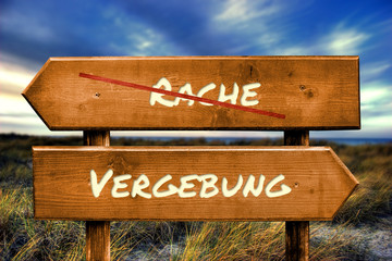 Schild 129 - Vergebung