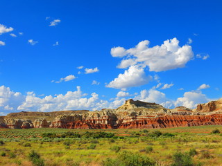 toadstool rock formation,  Grand Staircase Escalante National Monument
