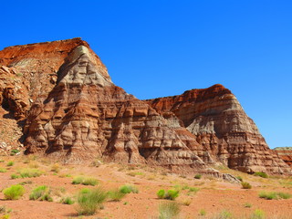 Fototapeta premium toadstool rock formation, Grand Staircase Escalante National Monument 