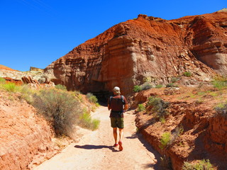 toadstool rock formation,  Grand Staircase Escalante National Monument
