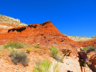 toadstool rock formation,  Grand Staircase Escalante National Monument
