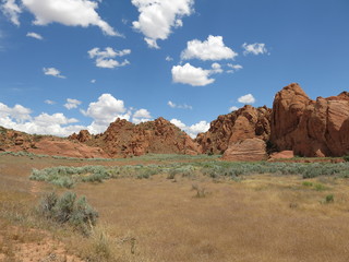 toadstool rock formation,  Grand Staircase Escalante National Monument
