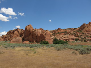 toadstool rock formation,  Grand Staircase Escalante National Monument
