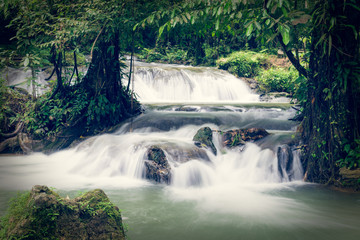 Sa Nang Manora cascade waterfall, Phang Nga, Thailand
