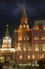 Fototapeta na wymiar The entrance to the Red Square