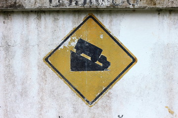 uphill downhill symbol
