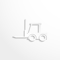 The loader. Vector icon