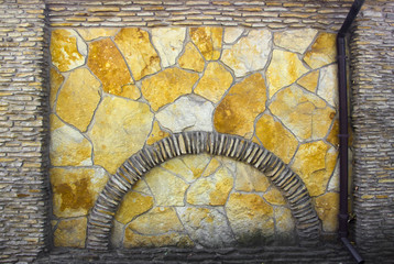 parti-coloured slate wall texture and background