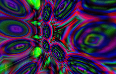 Abstract blur fractal colorful background