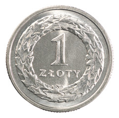 Polish zloty coin