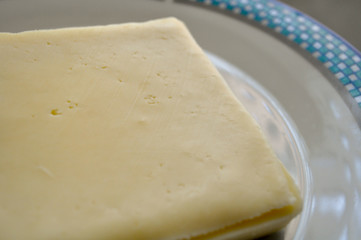 Slices of Gouda Cheese