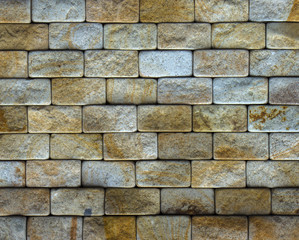 wall of natural stone, travertine, marble, slate, sandstone. bac