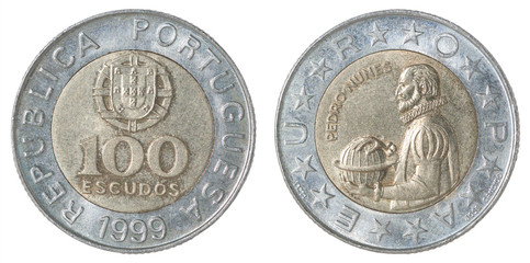 Coin Portuguese escudo