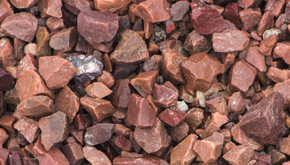 wet crushed marble, pebbles, granite, texture, background
