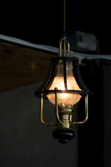 Light shade from tungsten for background