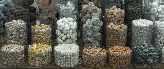 wet crushed marble, pebbles, granite, texture,