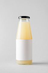 Juice Bottle Mock-Up - Horizontal Label