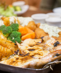 seafood fried platter