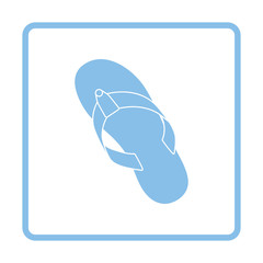 Flip flop icon