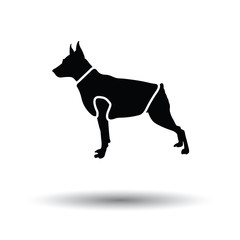 Dog cloth icon
