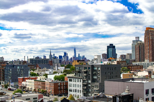 View of North Queens with Lower Manhattan in the Background