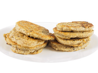 Fototapeta na wymiar Fermented buckwheat pancakes