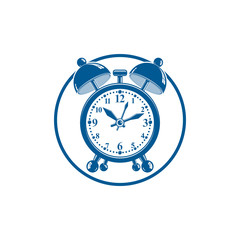 Alarm-clock 3d symbol, best for use in graphic design. Call the
