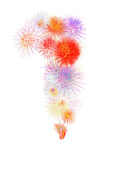 colorful fireworks number 1 for 2017 -  beautiful colorful firew