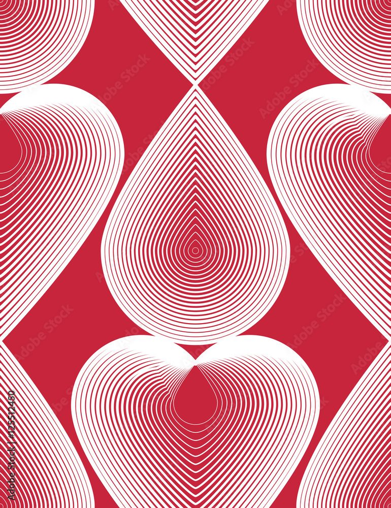 Poster ornate vector colorful abstract background with white lines. sym