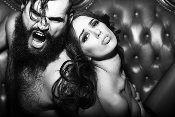 SEnsual woman and man