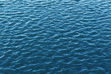 Water Surface Blue Background