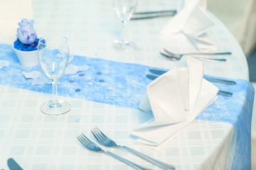 Gedeckter Tisch