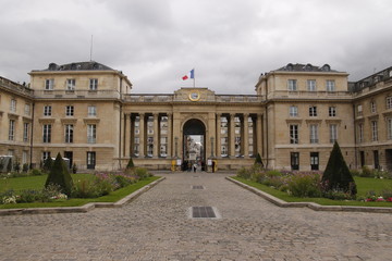 Fototapeta na wymiar Assemblée Nationale, Palais Bourbon à Paris