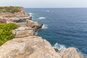 Mediterranean sea landscape