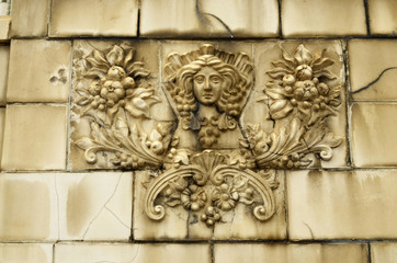 Decoration on the wall.