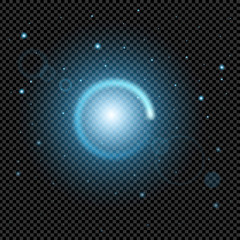 Fototapeta premium Creative concept Vector set of glow light effect stars bursts with sparkles isolated on black background. For illustration template art design, banner for Christmas celebrate, magic flash energy ray