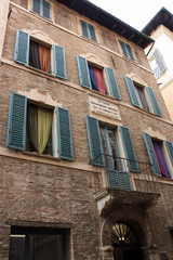 Maison natale de Rossini à Pesaro, Italie