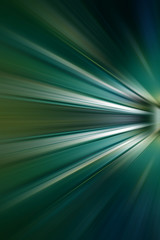 Abstract background in green and white colors