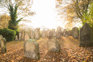 Friedhof im Herbst