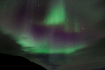Fototapeta na wymiar Iceland northern lights