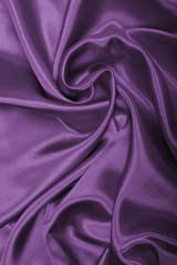 Smooth elegant lilac silk as background