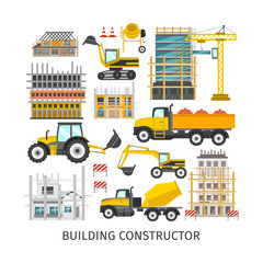 Building Elements Flat Constructor 