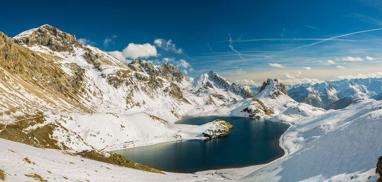 Le lac de Roburent en Haute Ubaye