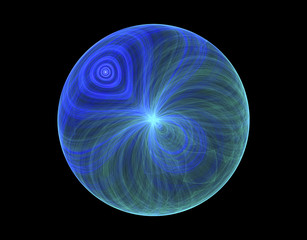 Abstract fractal image