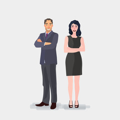 business people characters