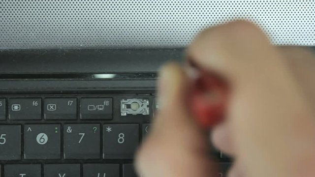 Repair laptop keys F9
